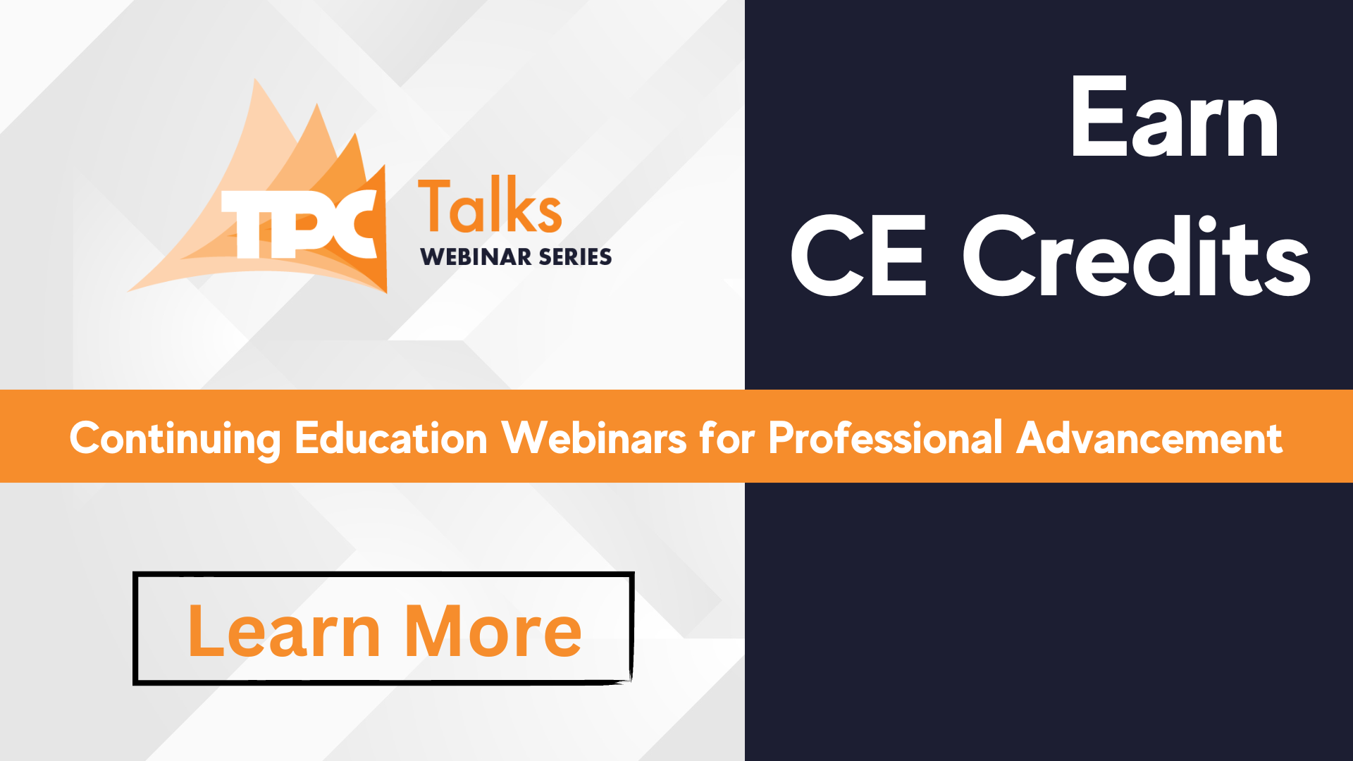 Earn CE Credits- Learn More